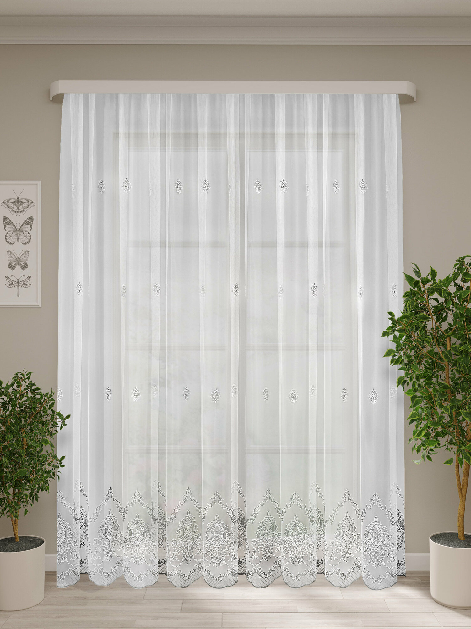 фото Тюль сетка