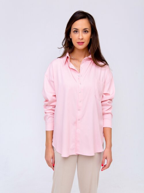 Рубашка  RAPOSA, размер 48, розовый