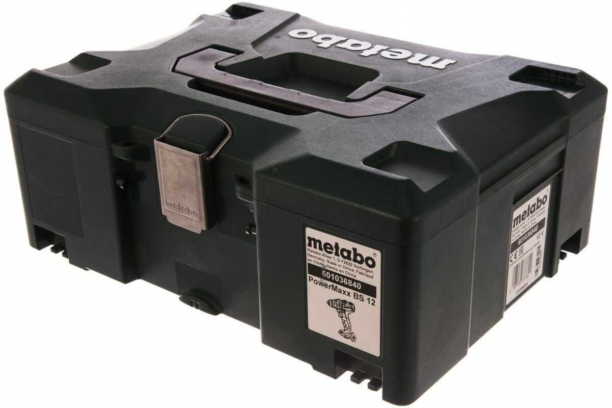 Аккумуляторная дрель-шуруповерт Metabo PowerMaxx BS 12 0 MetaLoc - фотография № 9