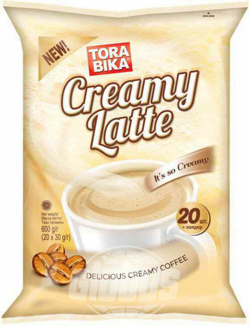 Кофейный напиток растворимый Torabika Creamy Latte, 20x30 г - фотография № 6