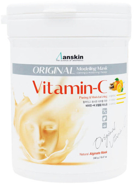 Маска для лица альгинатная с витамином С Anskin, 240г