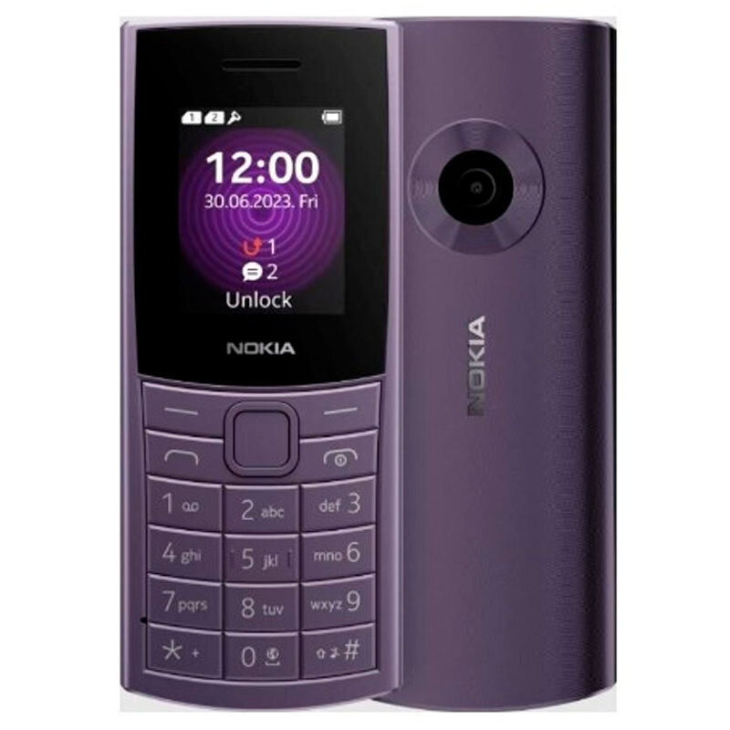 Сотовый телефон Nokia 110 4G DS (TA-1543) Purple