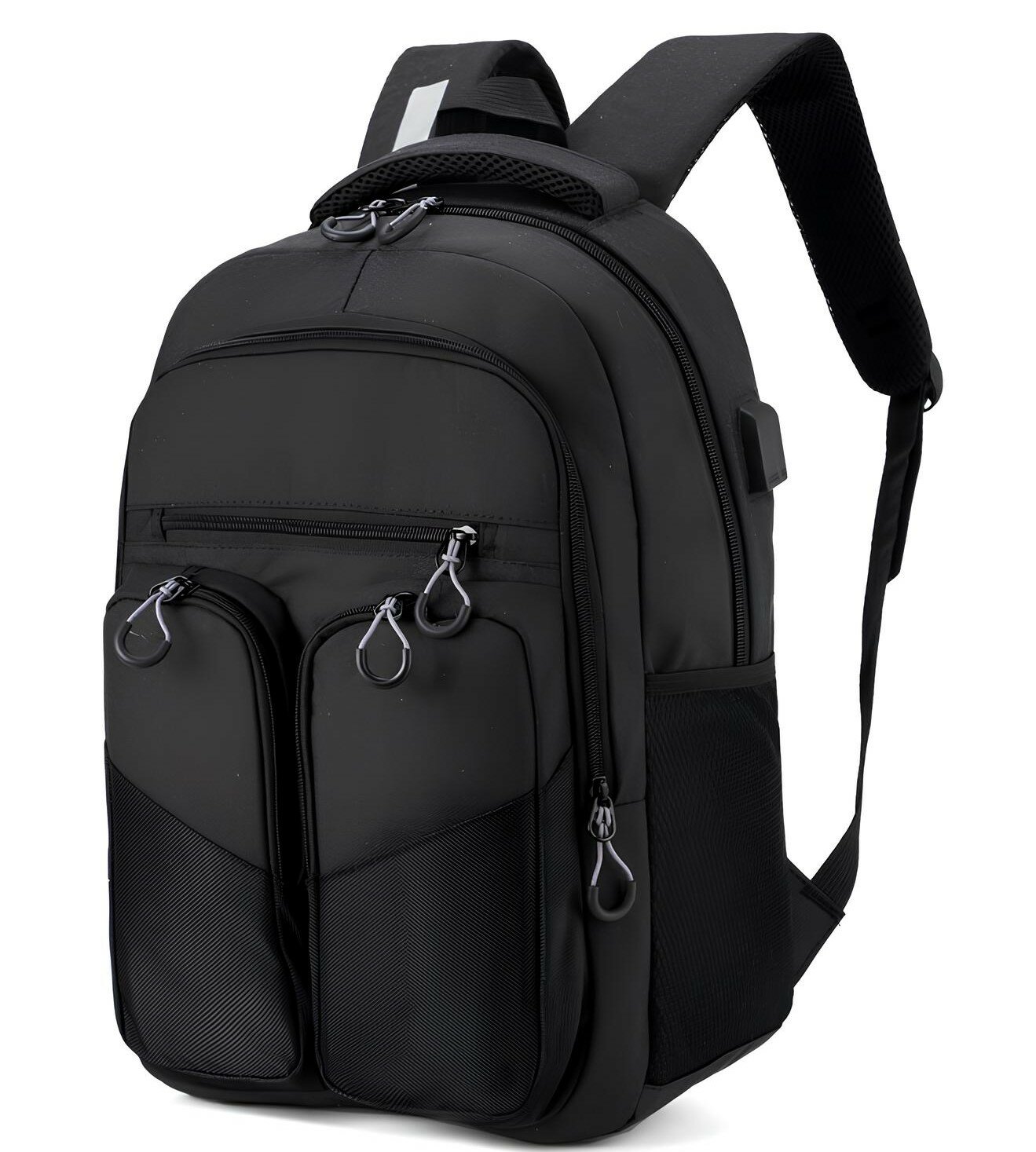 Рюкзак универсальный для города и путешествий с отделением для ноутбука, черный