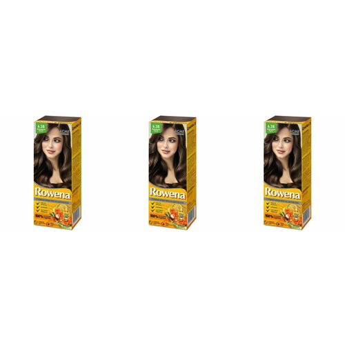 Acme cosmetics Краска для волос Rowena 6.38 Коричневый, 3 шт