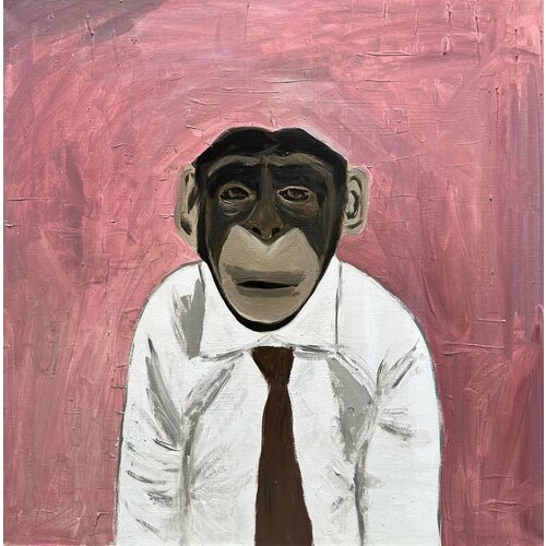 DARIA GEILER Картина для интерьера Дарьи Гейлер Босс 100х100 см 19990₽