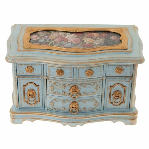 Музыкальная шкатулка для украшений, 21х13х13 см