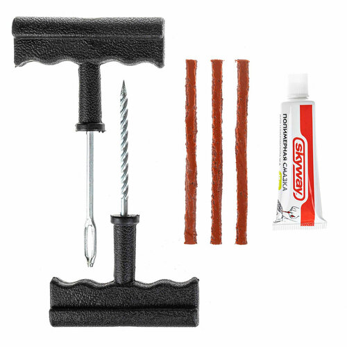 Набор для ремонта бескамерных шин SKYWAY 6 предметов S07502002 279₽