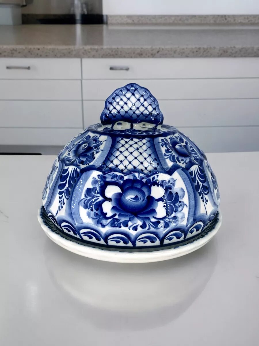 Блинница фарфоровая "Масленица"