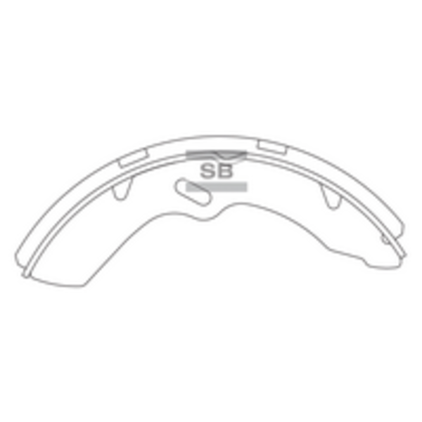 SANGSIN SA151 (581405K500 / 5830545A61 / 5830545A62) колодки тормозные барабанные