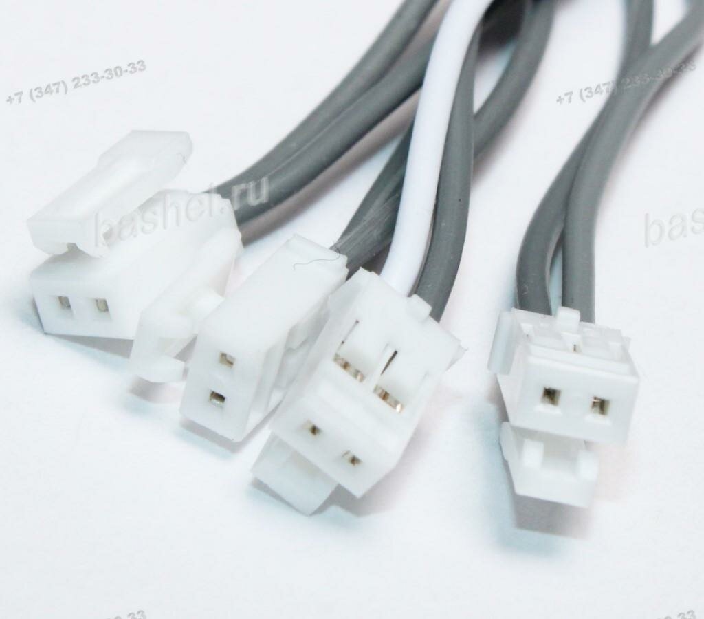 Комплект коннекторов для линеек «Армстронг» 2pin 4.6x3mm (4 последовательно подключенных разъема)