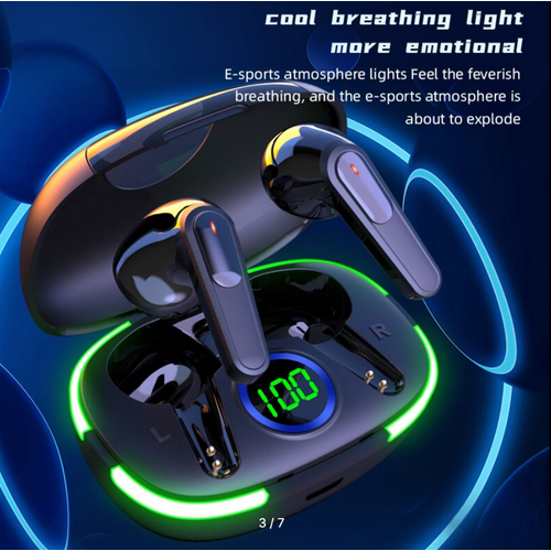 Беспроводные наушники PRO 80 сенсорное управление микрофон блютуз черные 1000₽