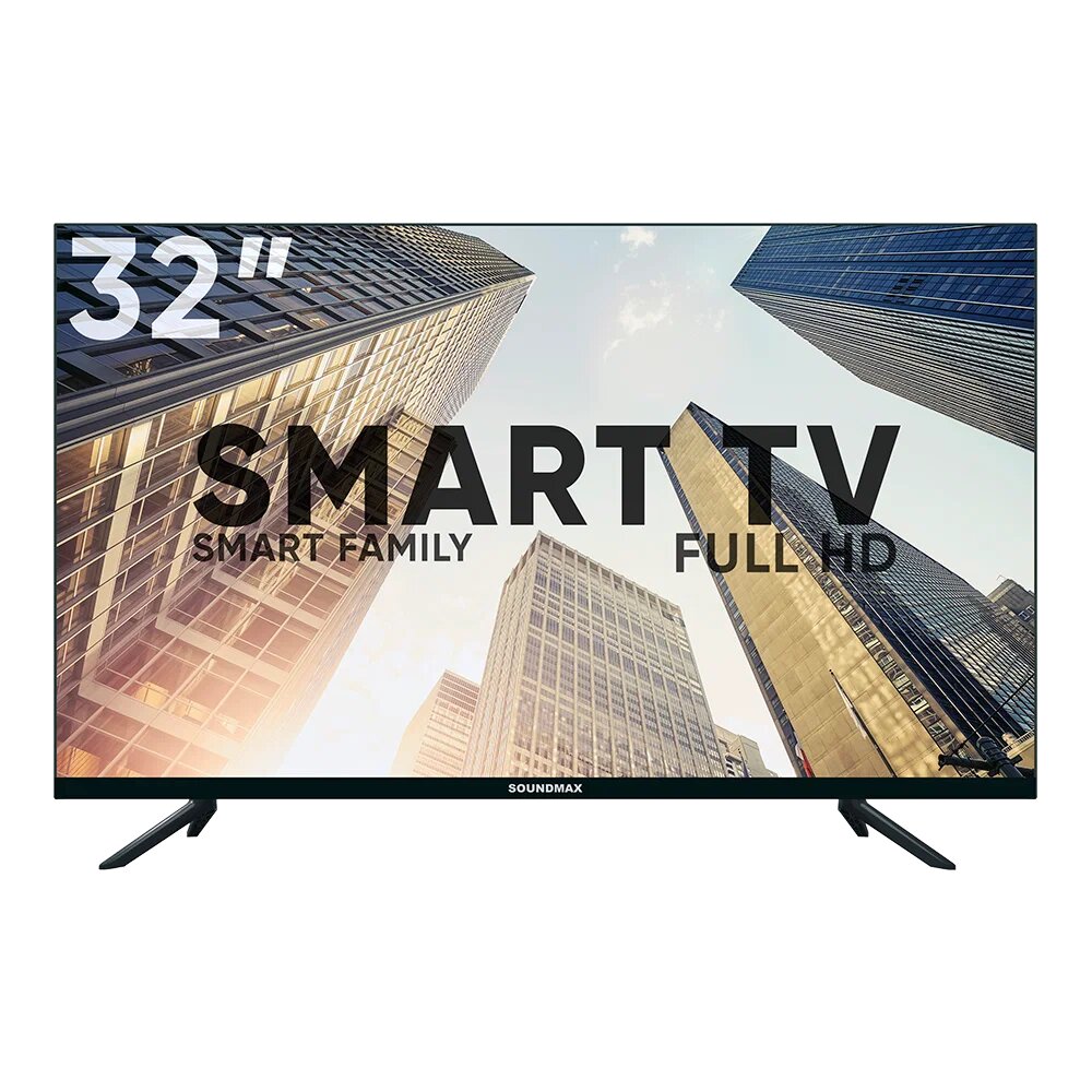 Телевизор Soundmax SM-LED32M16S, Full HD, Wi-Fi, Android, 32"