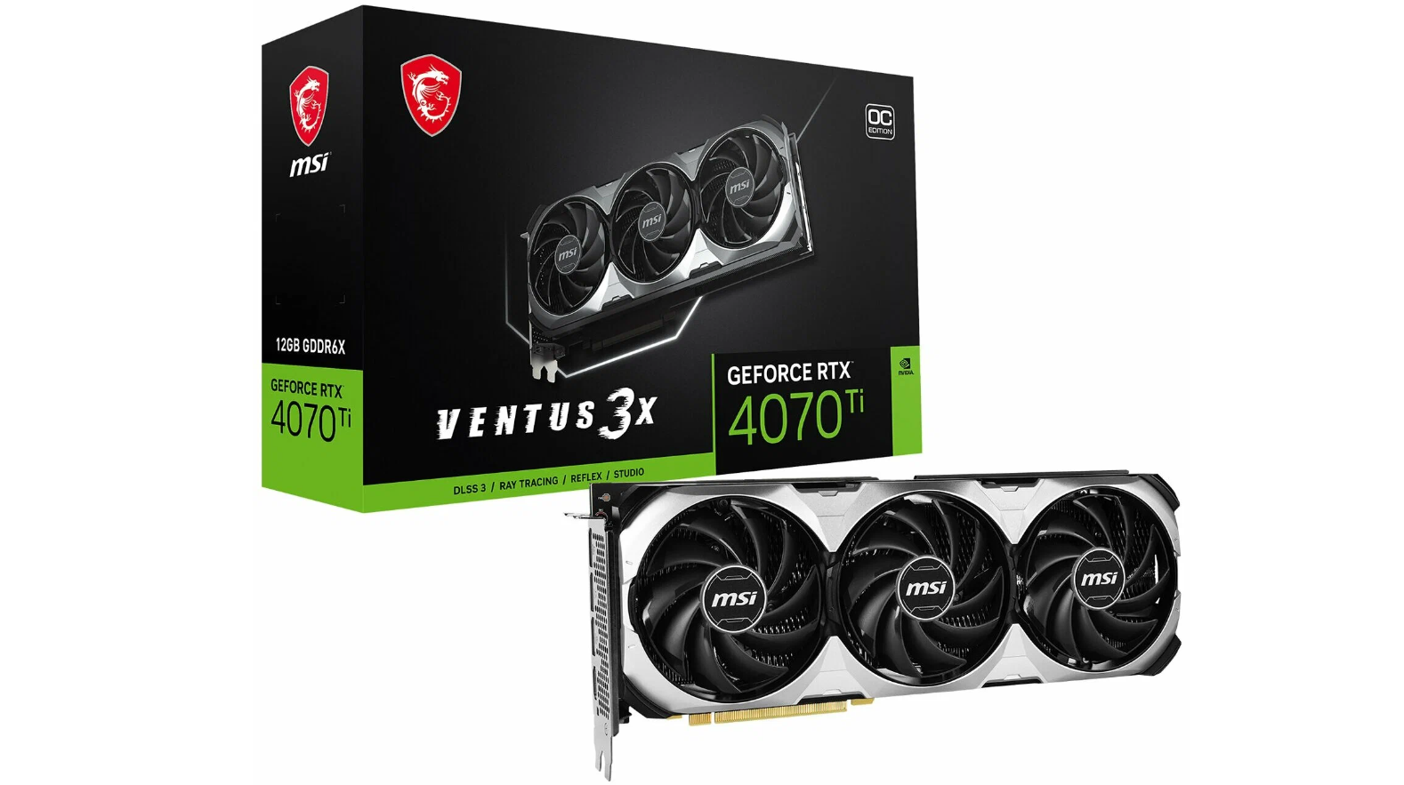 MSI GeForce RTX 4070 Ti SUPER VENTUS 3X 16/
