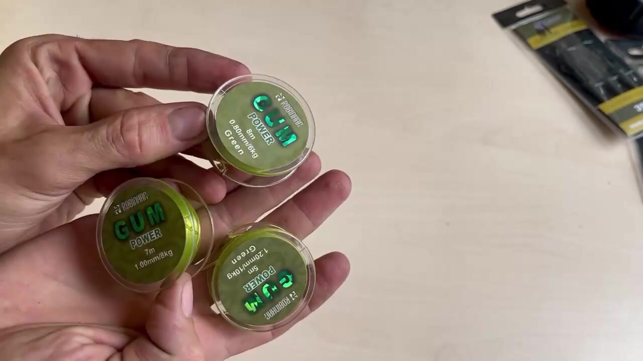 Фидерная амортизирующая резина фидергам Feeder Gum прозрачный 5м, 1.20 мм — фото 1