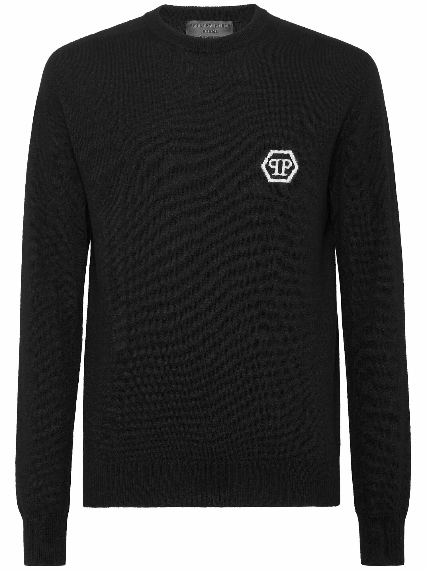 Свитер PHILIPP PLEIN Hexagon, размер XXL, , черный