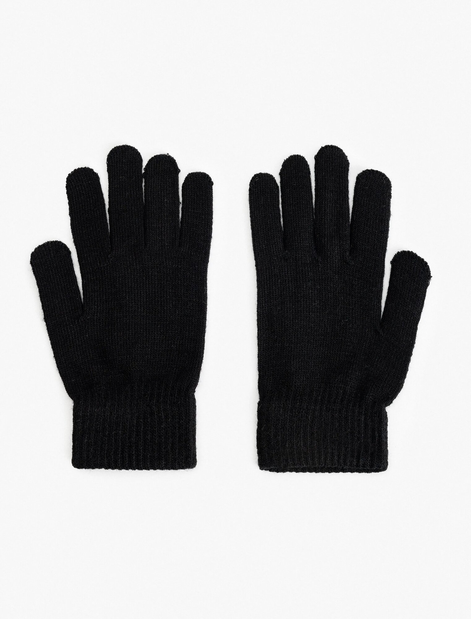 Перчатки KOTON для мужчин, размер T, черный — фото 1