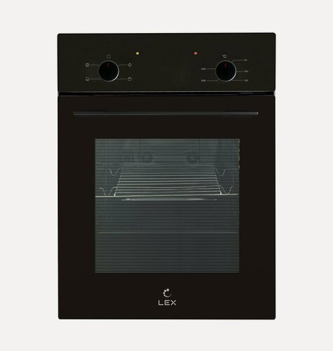 Изображение товара Духовой шкаф Lex EDM 4545 BBL (CHAO000437), встраиваемый, электрический, 55 л, 4 режима, черный