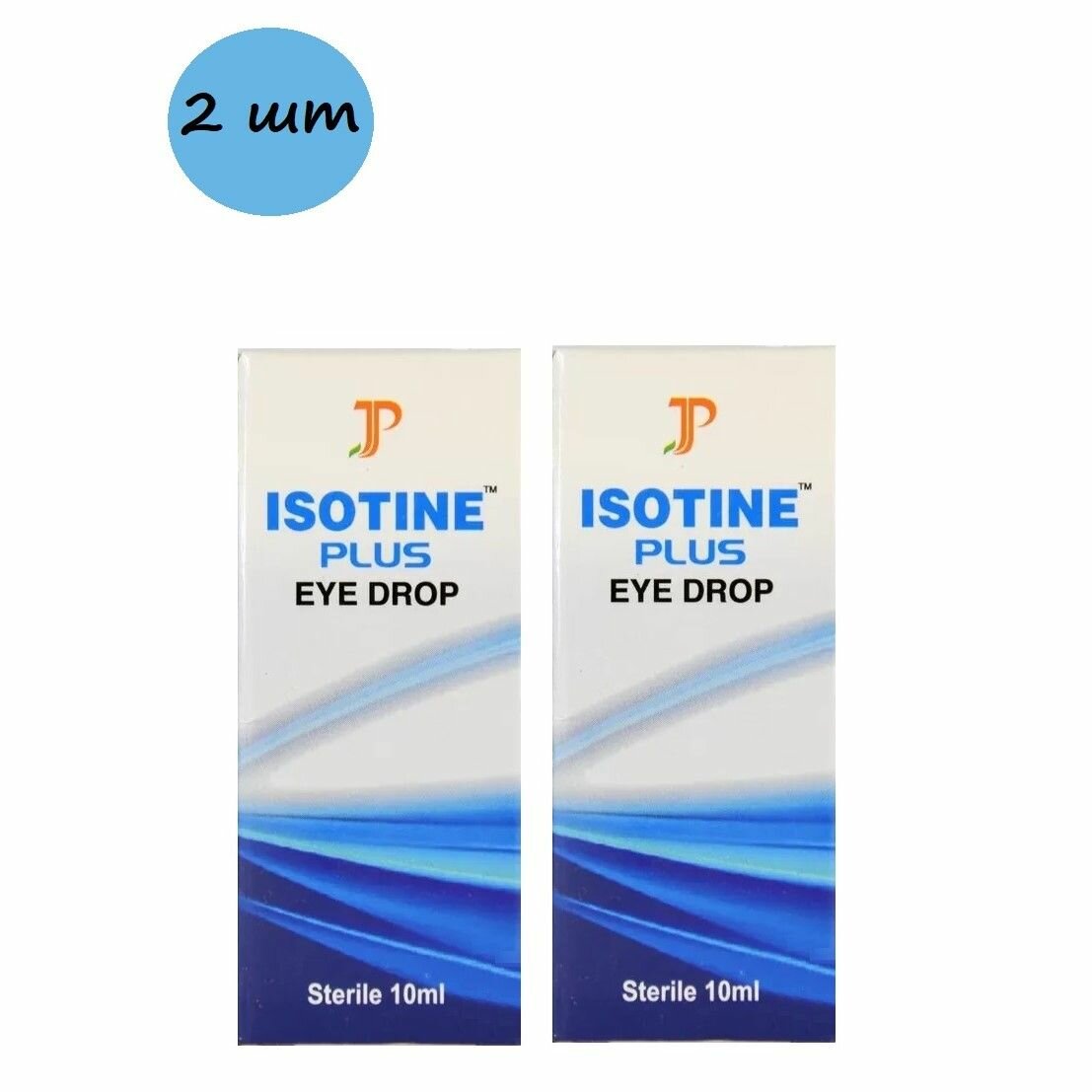 Isotine Plus глазные капли Айсотин Плюс 10 мл  2 шт