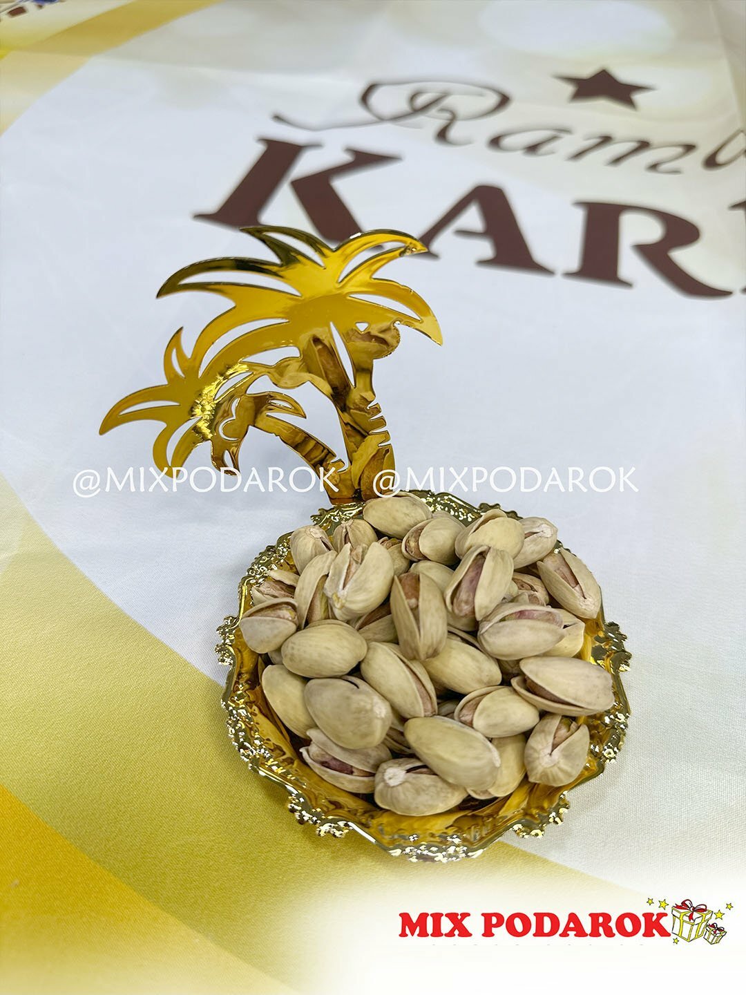 Финиковая посуда для Рамадана, с узорами Черный