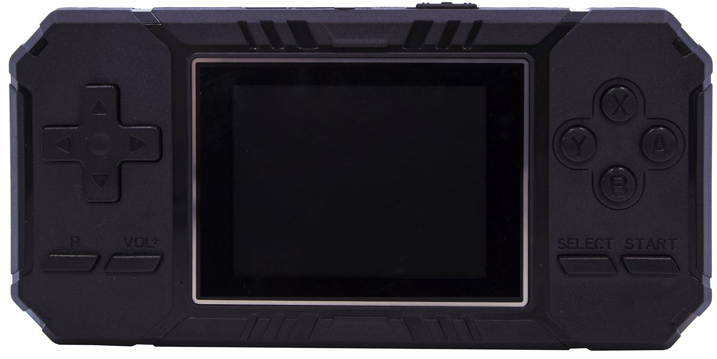 Портативная игровая приставка 8 bit PGP AIO Junior FC25a (500 в 1) + 500 встроенных игр (Черный)