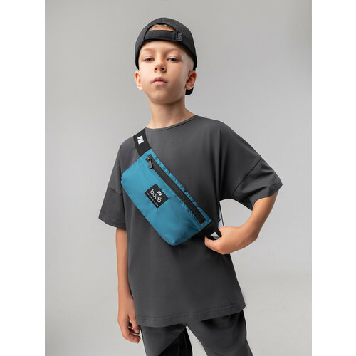 Сумка поясная BODO, фактура гладкая, мятный