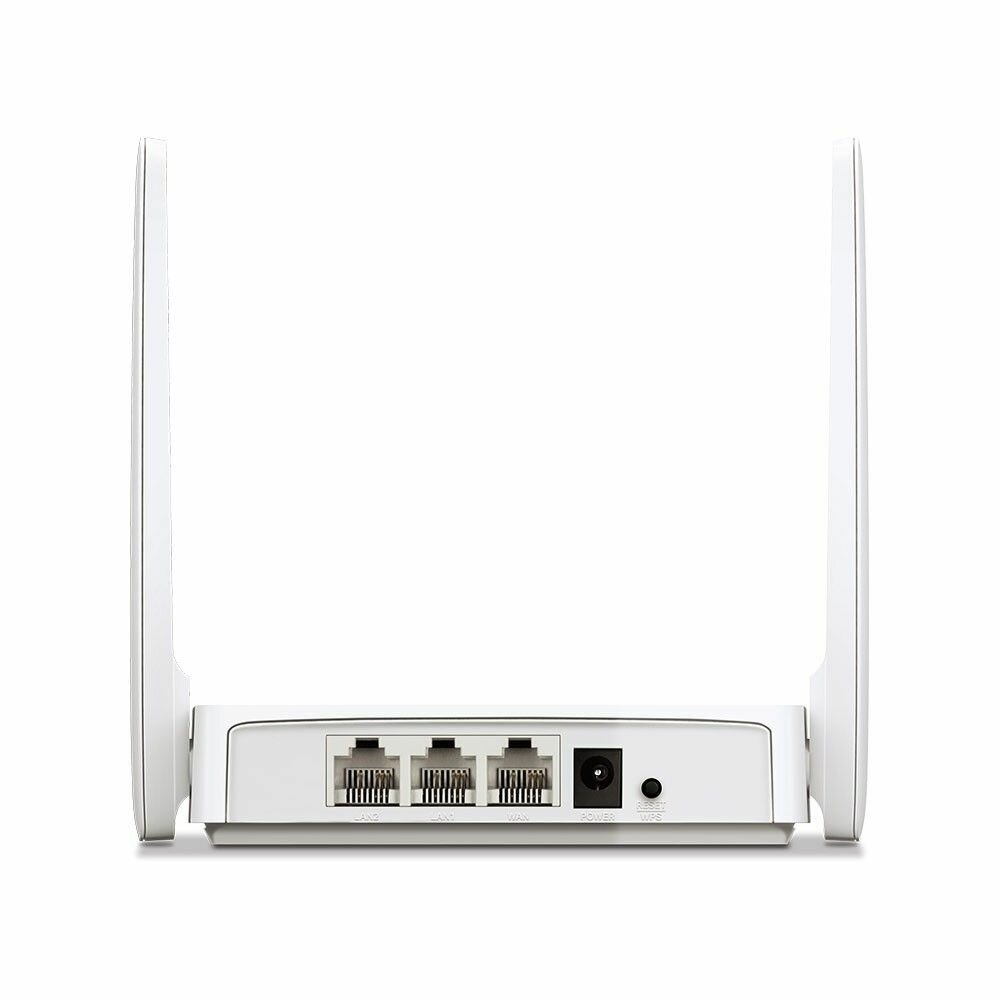 Wi-Fi Роутер Mercusys AC10, AC1200, 3xRJ45 100Мбит/с, режим роутер/ретранслятор, двухдиапазонный — фото 1