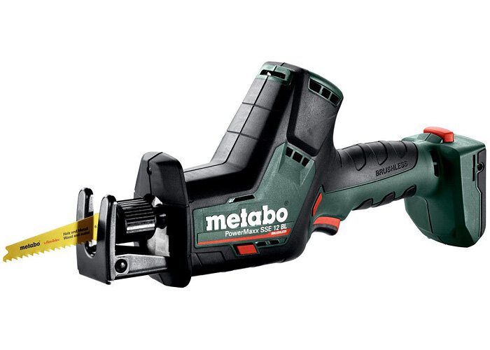 Аккумуляторная сабельная пила Metabo PowerMaxx SSE 12 BL (602322890)
