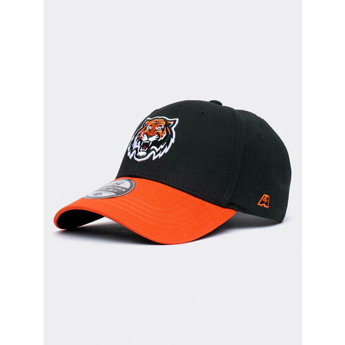 Бейсболка ATRIBUTIKA & CLUB Базовая коллекция для мужчин и женщин, размер 55-58, черный, оранжевый