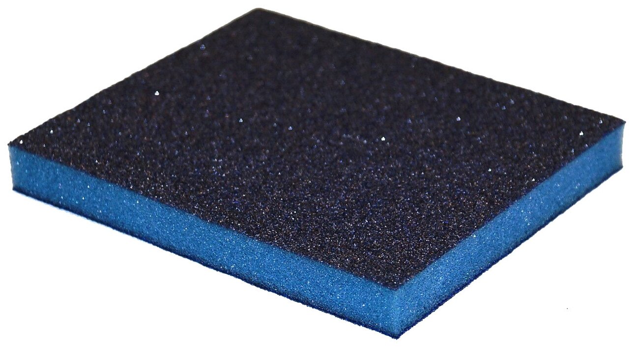Губка шлифовальная двухсторонняя SM (120х98х13 мм; Р150) Sand Master 7930091770045 16202896 — фото 4