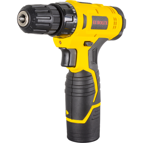 Аккумуляторная дрель-шуруповерт Eurolux ДА-122Li арт 721438 3618₽