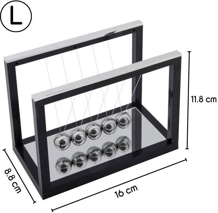 фото Шары Ньютона Зеркальные Большие