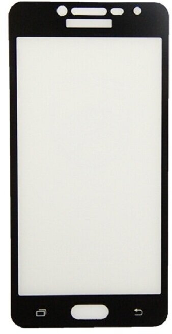 Защитное стекло для Samsung SM-G532F (Galaxy J2 Prime) (2,5D/полная наклейка) черный