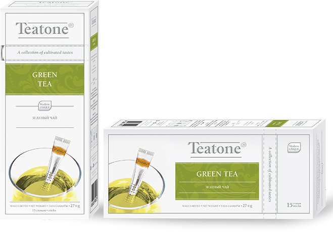 Чай зеленый Teatone 15 пак А-Трейд - фото №9