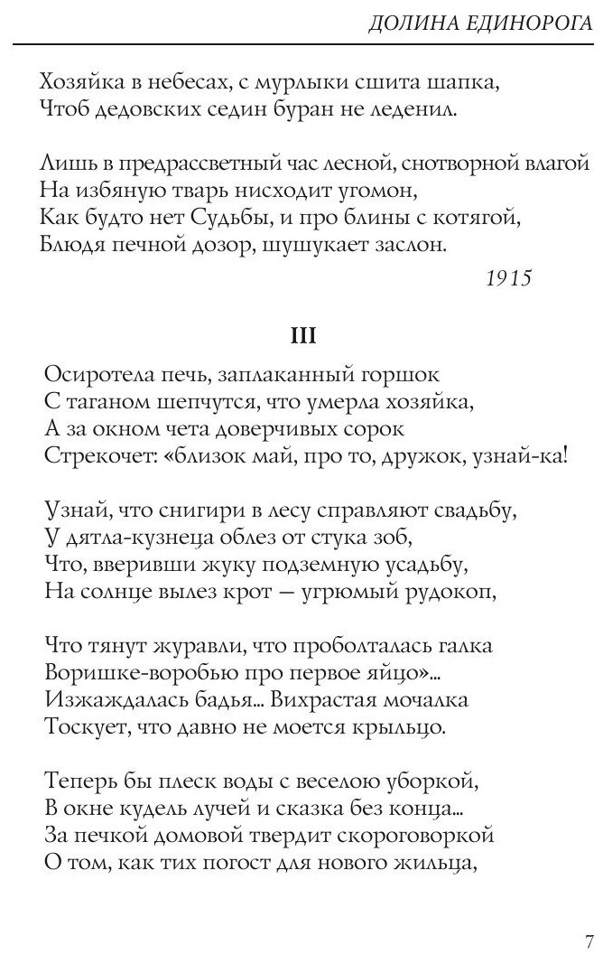 Книга Долина Единорога (Клюев Николай Алексеевич) - фото №8