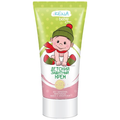 IKena Baby Крем детский защитный с календулой, норковым жиром, д-пантенолом, 50 мл