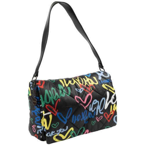 фото Сумка alex max женская из полиэстера, артикул bo325 black multi alex.max.