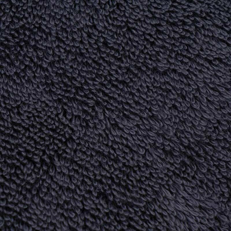 Полотенце махровое Pappel Cirrus/S 50x100, черный - фотография № 2