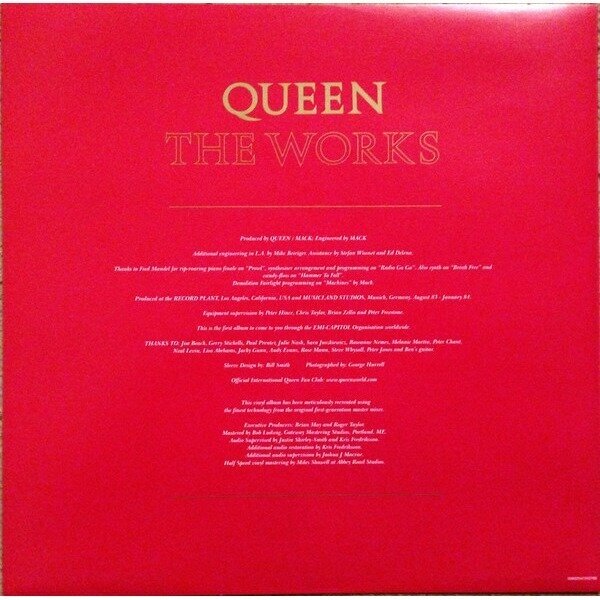 Queen The Works (Limited Edition) Виниловая пластинка Universal Music - фото №4