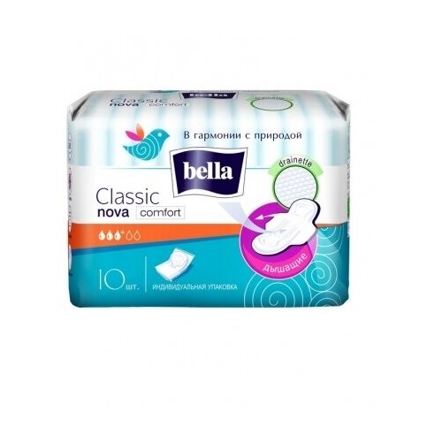 Прокладки bella classic nova comfort 10шт