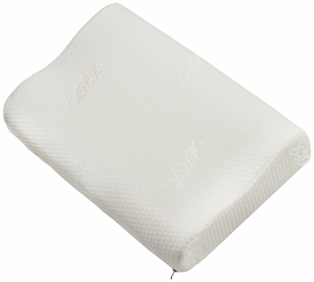 Подушка ортопедическая, 35 х 55 см, латекс, чехол хлопок, с эффектом памяти, упругая, Y3-595 - фотография № 1