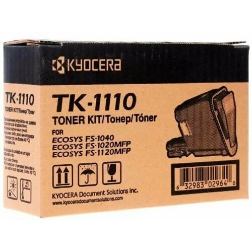 Картридж Kyocera TK-1110 1T02M50NX1 TK1110 оригинальный для Kyocera Ecosys FS-1040 FS-1020MFP FS-1120MFP