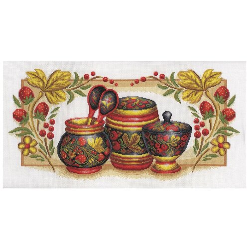фото Набор для вышивания panna "хохлома", арт. нх-0311, 49х23,5 см