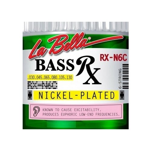 LA BELLA RX-N6C Струны для бас-гитары
