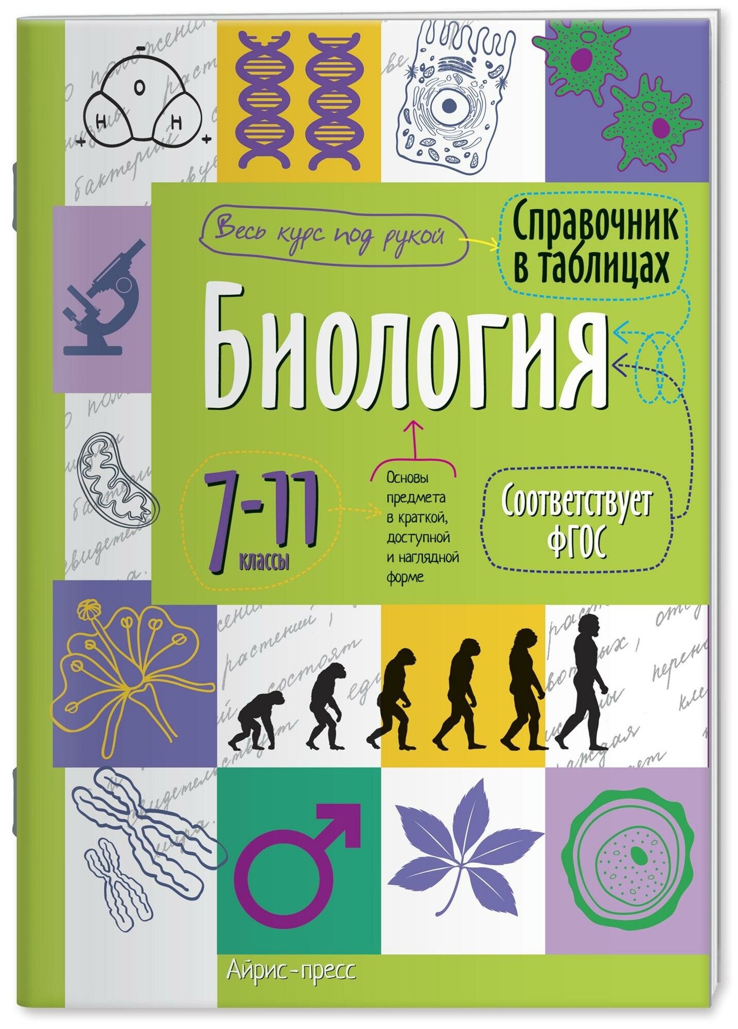 М: Айрис. Справочник в таблицах. Биология. 7-11 класс. Справочник в таблицах