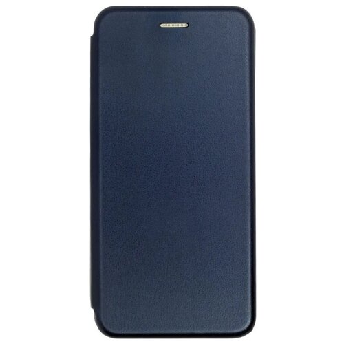 Чехол-книжка для Samsung Galaxy A10 темно-синий противоударный откидной с подставкой, кейс с магнитом, защитой экрана и отделением для карт чехол книжка на iphone 11 текстура темно синий противоударный откидной с подставкой кейс с магнитом защитой экрана и отделением для карт