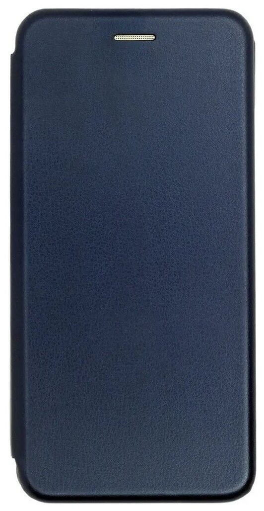 Чехол-книжка для Samsung Galaxy A10 A105 темно-синий противоударный откидной с подставкой, кейс с магнитом, защитой экрана и отделением для карт