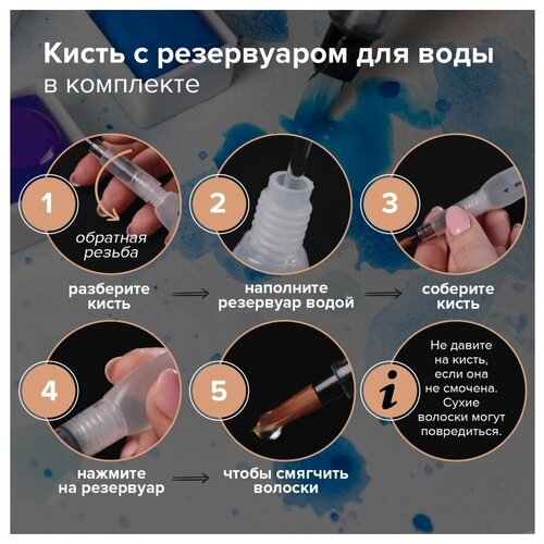 фото Акварель художественная / краски акварельные для рисования в кюветах набор 36 цветов по 3,5 г, металлический кейс, brauberg art premiere, 191774