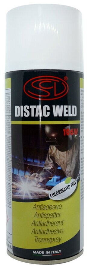 Спрей против сварочных брызг SILICONI DISTAC WELD (400мл)