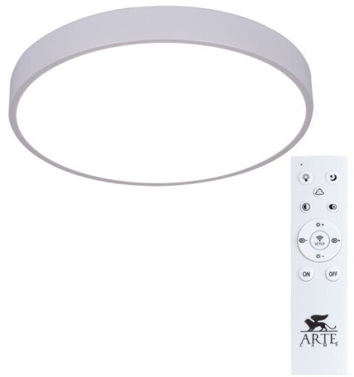 Накладной светильник Arte Lamp Потолочный светодиодный светильник Arena A2661PL-1WH