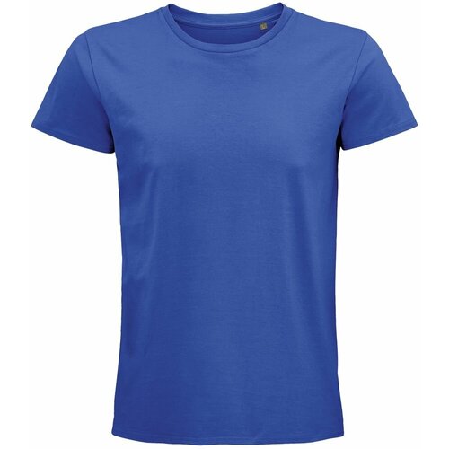 Футболка Sol's, размер L, синий мужская футболка реалистичная синяя лягушка l красный